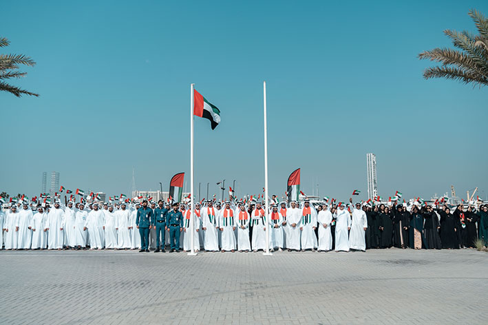 “Ports, Customs and Free Zone” celebrates “Flag Day”