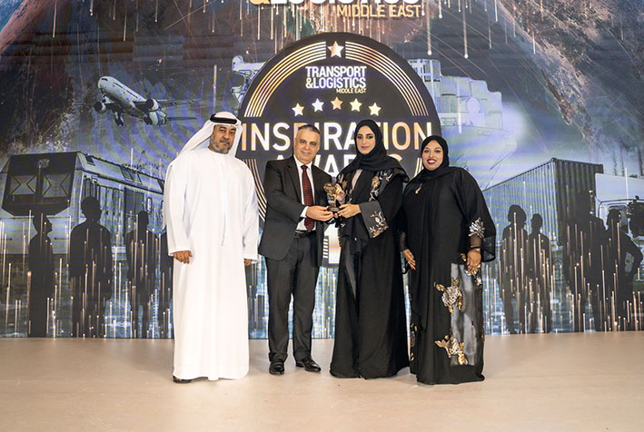 Ports, Customs & Free Zone Corporation wins the ME Transport and Logistics Inspiration Award 2023