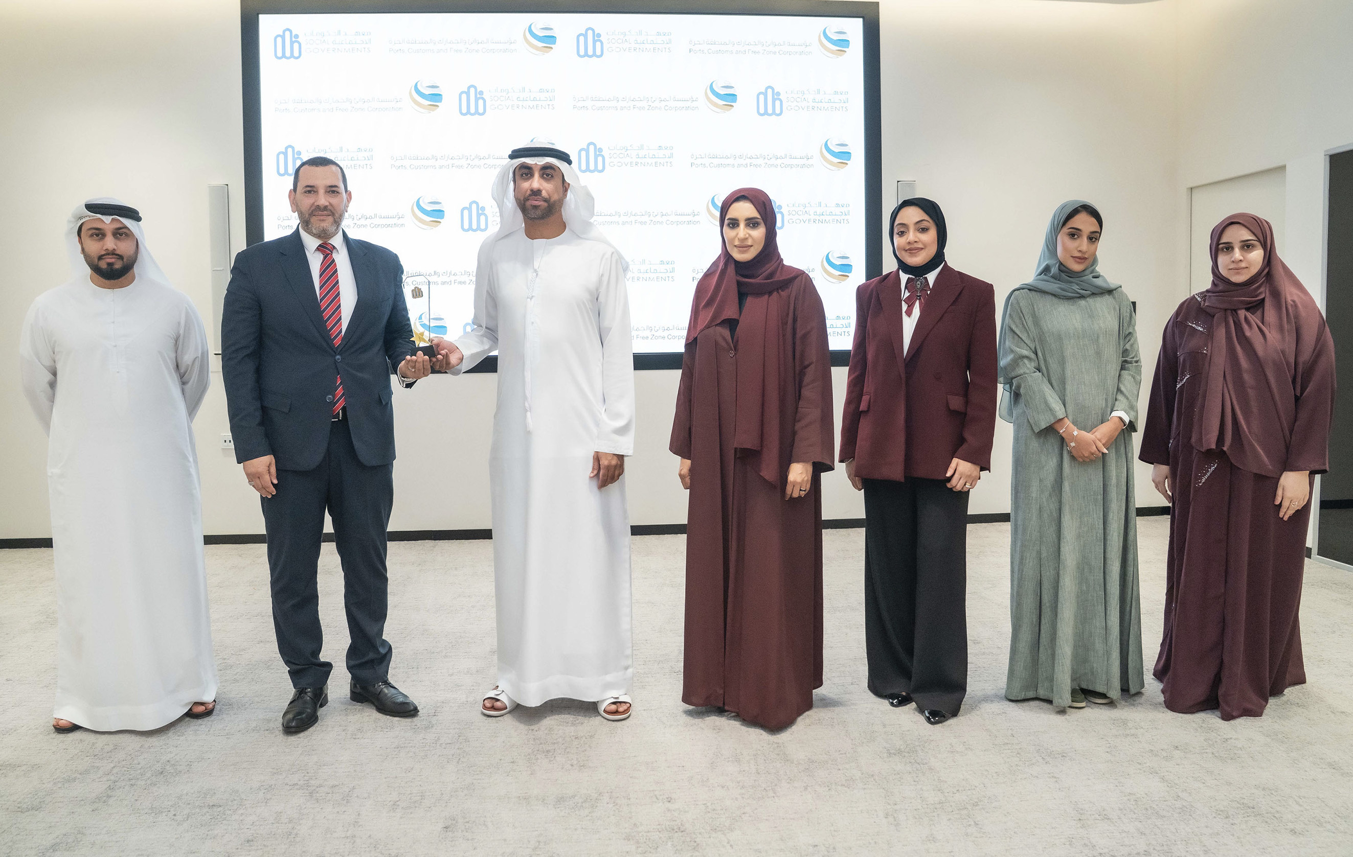 The Ports, Customs and Free Zone Corporation Wins 2025 Award for Best Creative Content on Social Media